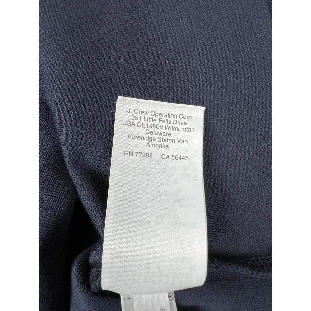J.Crew Crewcuts Girls Sleeveless Ponte Uniform Dress Navy Size 10